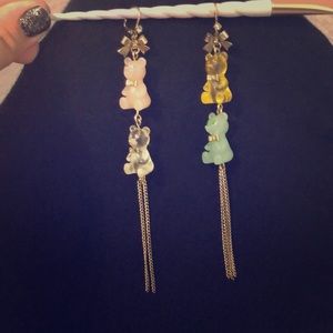 Betsey Johnson vintage gummy bear earrings 😍